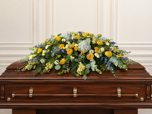 Yellow Casket Spray #3