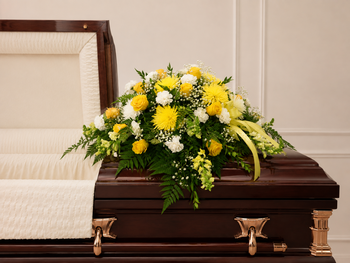 Yellow Casket Spray #4