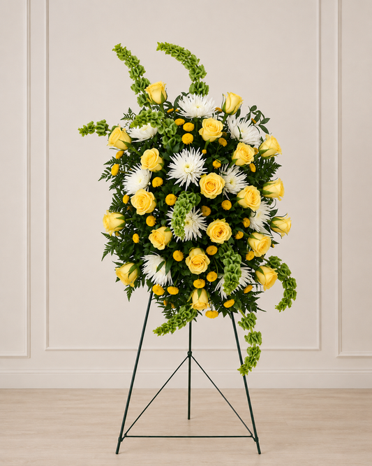 Yellow Standing Spray #3